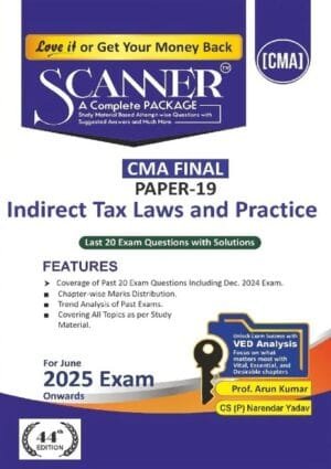 Shuchita Solved Scanner Indirect Tax Laws Arun Kumar