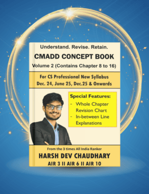 CS Final CMADD Concept Book Volume 2 Harsh Dev Chaudhary