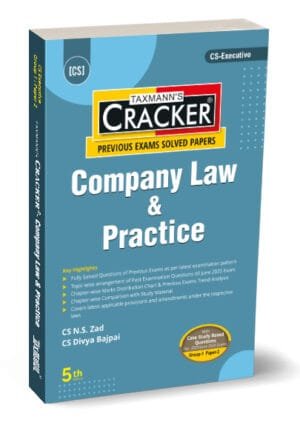 Cracker Company Law & Practice New Syllabus By N.S. Zad
