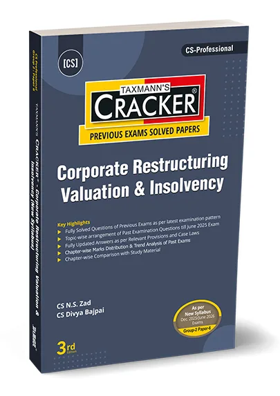 CS Final Cracker Corporate Restructuring Valuation & Insolvency