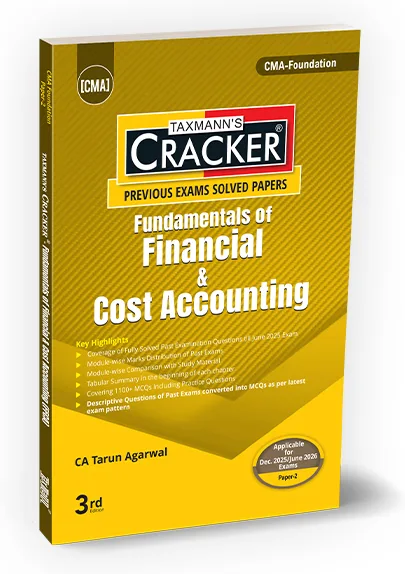 Cracker CMA Found Fundamentals of Financial & Cost Accounting