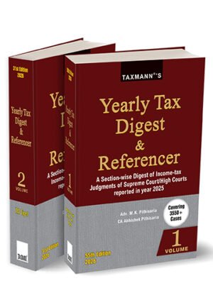 Taxmann Yearly Tax Digest & Referencer (Set of 2 Volumes) Edition February 2026