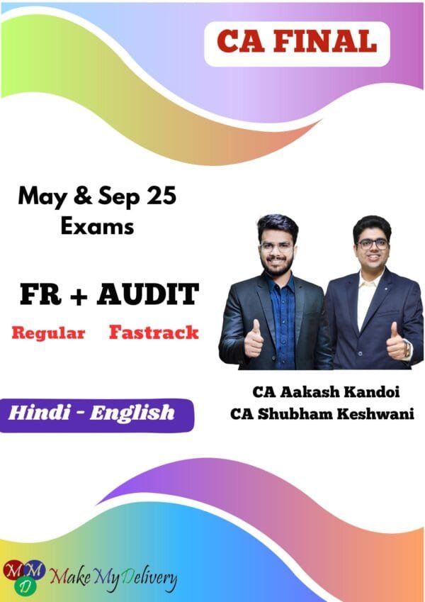 CA Final FR and Audit By CA Aakash Kandoi and CA Shubham Keswani