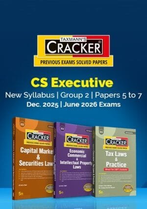 CS Executive Cracker Papers 5 to 7 By N.S. Zad June 2025 Exam