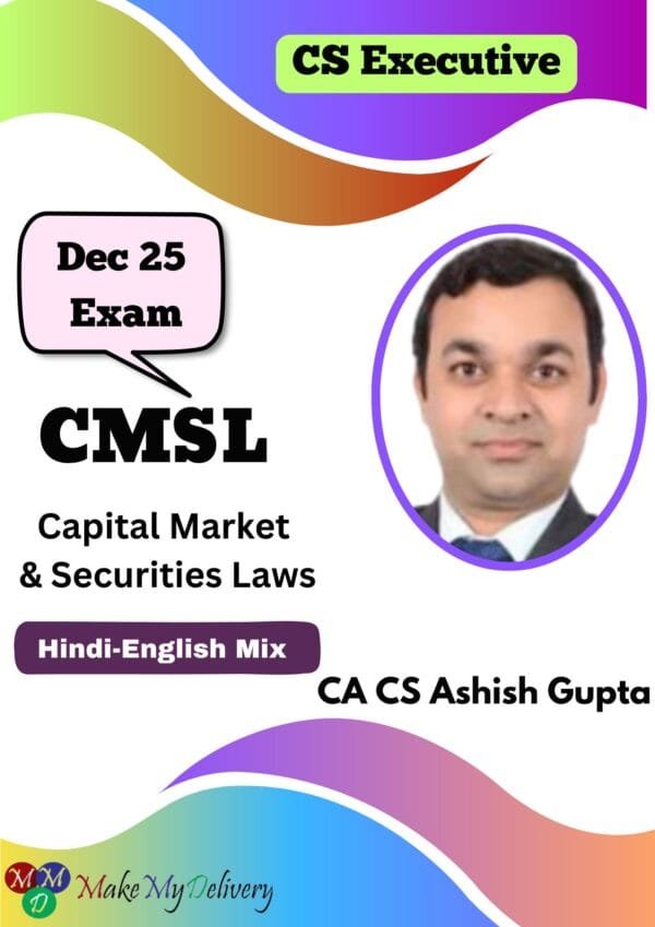 CS Inter Capital Market & Securities Laws Ashish Gupta Dec 25
