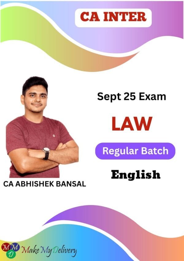 CA Inter New Scheme Law Full Course By CA Abhishek Bansal