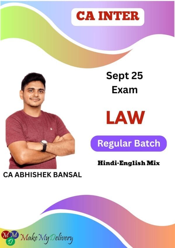 CA Inter New Scheme Law Full Course By CA Abhishek Bansal