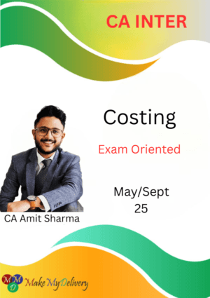 CA Inter Cost Exam Oriented Amit Sharma Sept 25 Exams