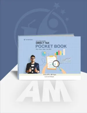 CA Inter Direct Tax Pocket Book CA Amit Mahajan May 2025 Exam