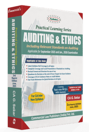 CA Inter Auditing and Ethics CA G Sekar Sep 25 Exam