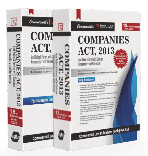 Commercial Companies Act 2013 And Rules Corporate Professionals
