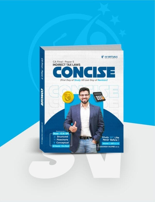 CA Final IDT Concise Book By CA Siddhesh Valimbe Jan 26 Exam