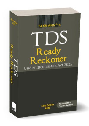 Taxmann TDS Ready Reckoner 32nd Edition April 2026