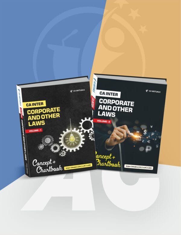 CA Inter Laws Concept Book By CS Arjun Chhabra Sep 25 Exam