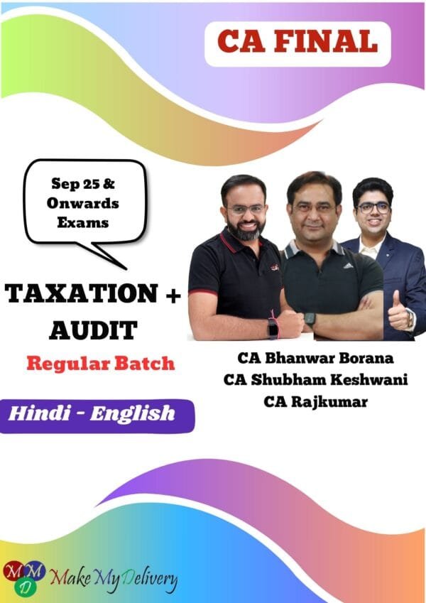 CA Final Taxation & Audit Regular Batch CA Rajkumar May 26
