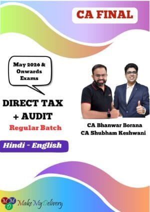 CA Final DT & Audit Shubham Keswani May 26 Exam