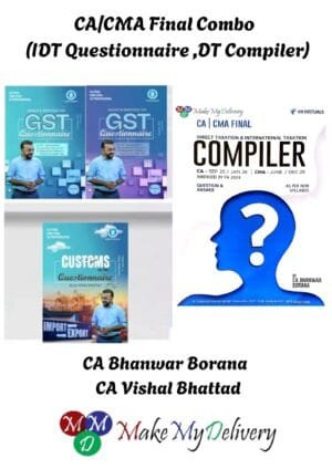 CA Final DT & IDT Book By Vishal Bhattad Bhanwar Borana