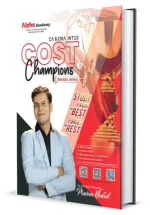 CA Inter COST Champions Revision Book By CA Praveen Khatod Jan 26 Exam