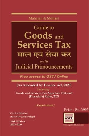 Guide to Goods and Services Tax English-Hindi CA. P.H. Motlani