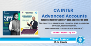 CA Inter ADV Accounts Book Set - Adv. Acc ki Jai + Question Bank by CA Jai Chawla May/Sept 25 Exams