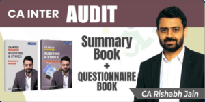 CA Inter Audit Questionnaire & Summary Book Rishabh Jain Sept 25 Exams