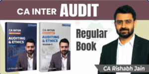 CA Inter Audit New Books Set Rishabh Jain Sept 25 & Jan/May 26 Exams