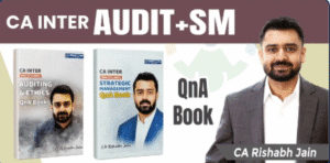CA Inter Audit & SM New Books Set Rishabh Jain Sept 25 & Jan/May 26 Exams