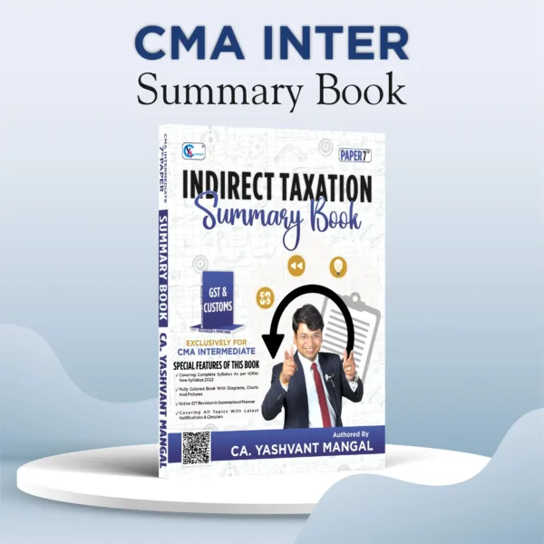 CMA Inter IDT Summary Book By CA Yashvant Mangal