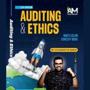 CA Inter Audit Concept Book By CA Sanidhya Saraf May 25 Exam