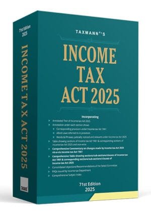 Taxmann Income Tax Act 2025