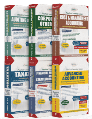 CA Inter Padhuka Combo All 6 Books By CA G Sekar Sep 25 Exam