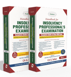 Commercial Handbook for Insolvency Professionals Exam G Sekar