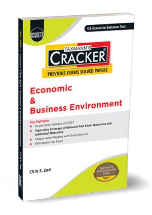 CSEET Economic & Business Environment Cracker By N.S. Zad June 26 Exam