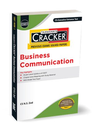 CSEET Business Communication Cracker By N.S. Zad June 26 Exam