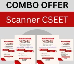 Shuchita Scanner CSEET Combo Paper 1,2,3,4 June 26 Exam