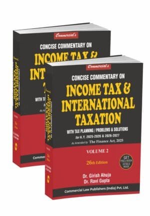 Concise Commentary on Income Tax Girish Ahuja Edition May 25