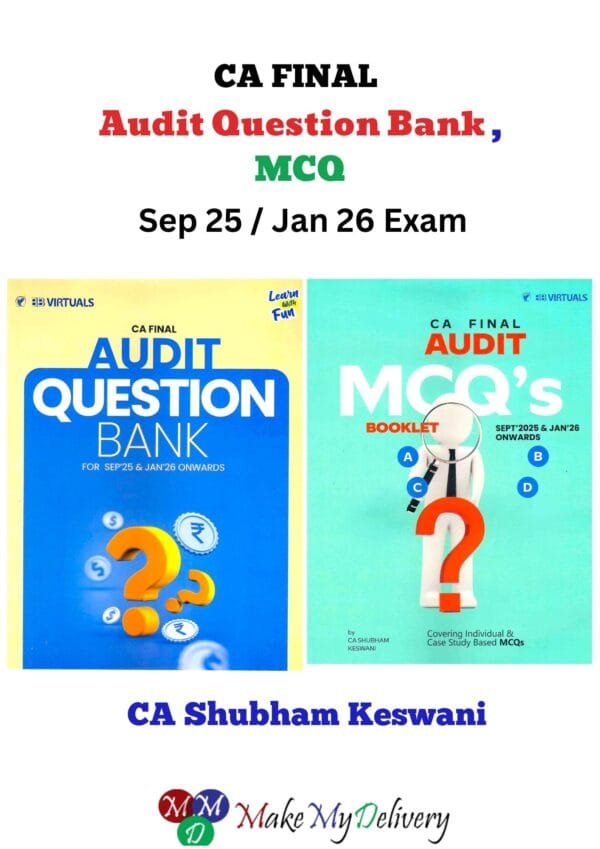CA Final Audit Question Bank CA Shubham Keswani Sep 25
