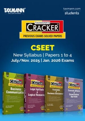 CSEET Combo Papers 1 to 4 Cracker By Ritika Godhwani July 25