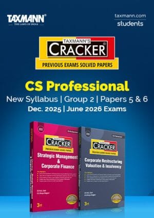 CS Professional Cracker Papers 5 to 6 By Ankush Bansal