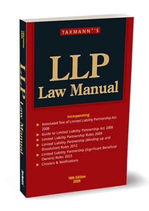 Taxmann LLP Manual 16th Edition Dec 2025