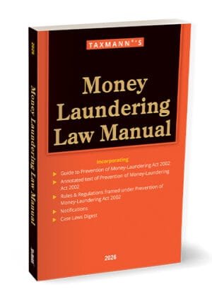 Taxmann Money Laundering Law Manual Edition December 2025