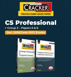 CS Professional Group 2 Combo Cracker Papers 5 to 6 By N.S. Zad & Divya Bajpai Dec 26 & June 27