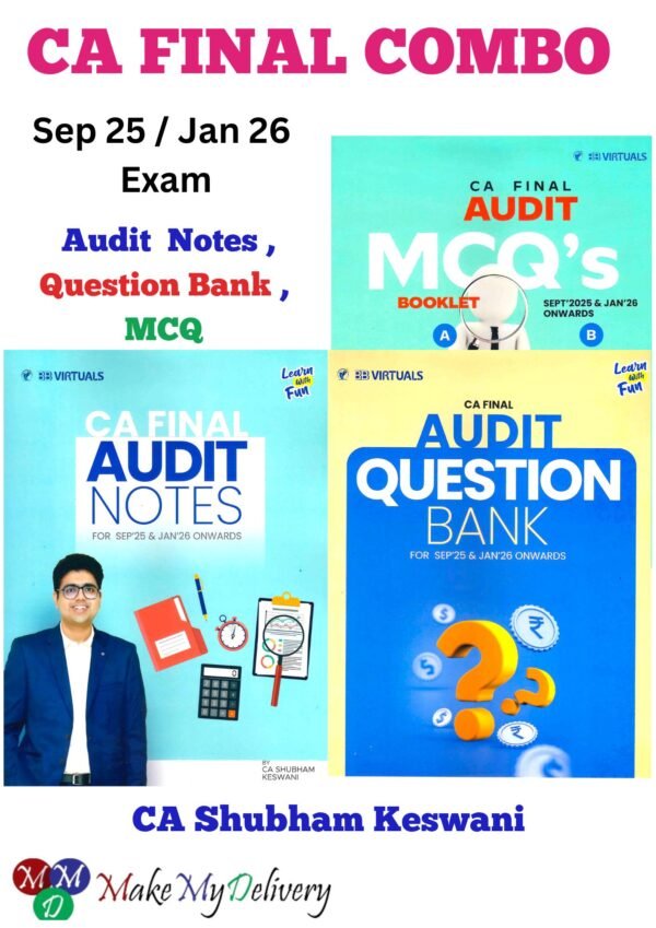CA Final Audit Notes Question Bank Shubham keswani Sep 25