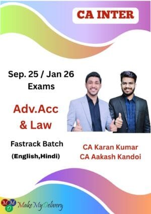CA Inter Accounts & Law By CA Aakash Kandoi & CA Karan Kumar