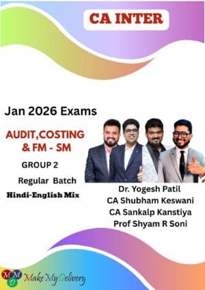 CA Inter Group 2 Combo (Regular Batch) for Jan 2026 Exams