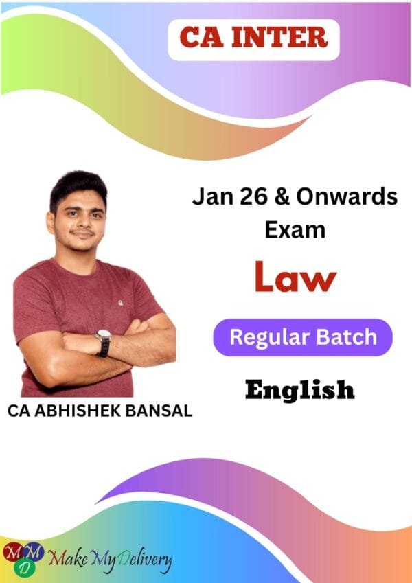 CA Inter Law Full Course In English CA Abhishek Bansal