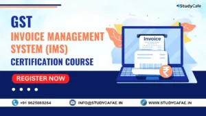 Certification Course on GST (IMS) By Pratibha Goyal