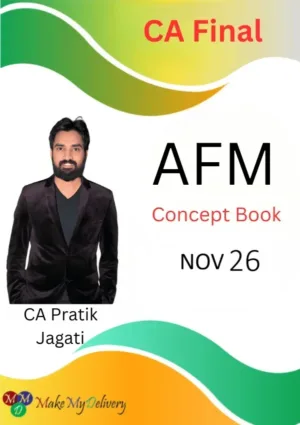 CA Final AFM Concept Book CA Pratik Jagati Nov 26 Exam