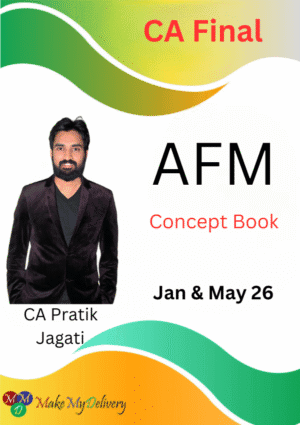 CA Final AFM Concept Book CA Pratik Jagati
