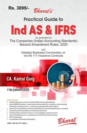 Bharat Practical Guide to Ind AS & IFRS By Kamal Garg 11th Edition May 26